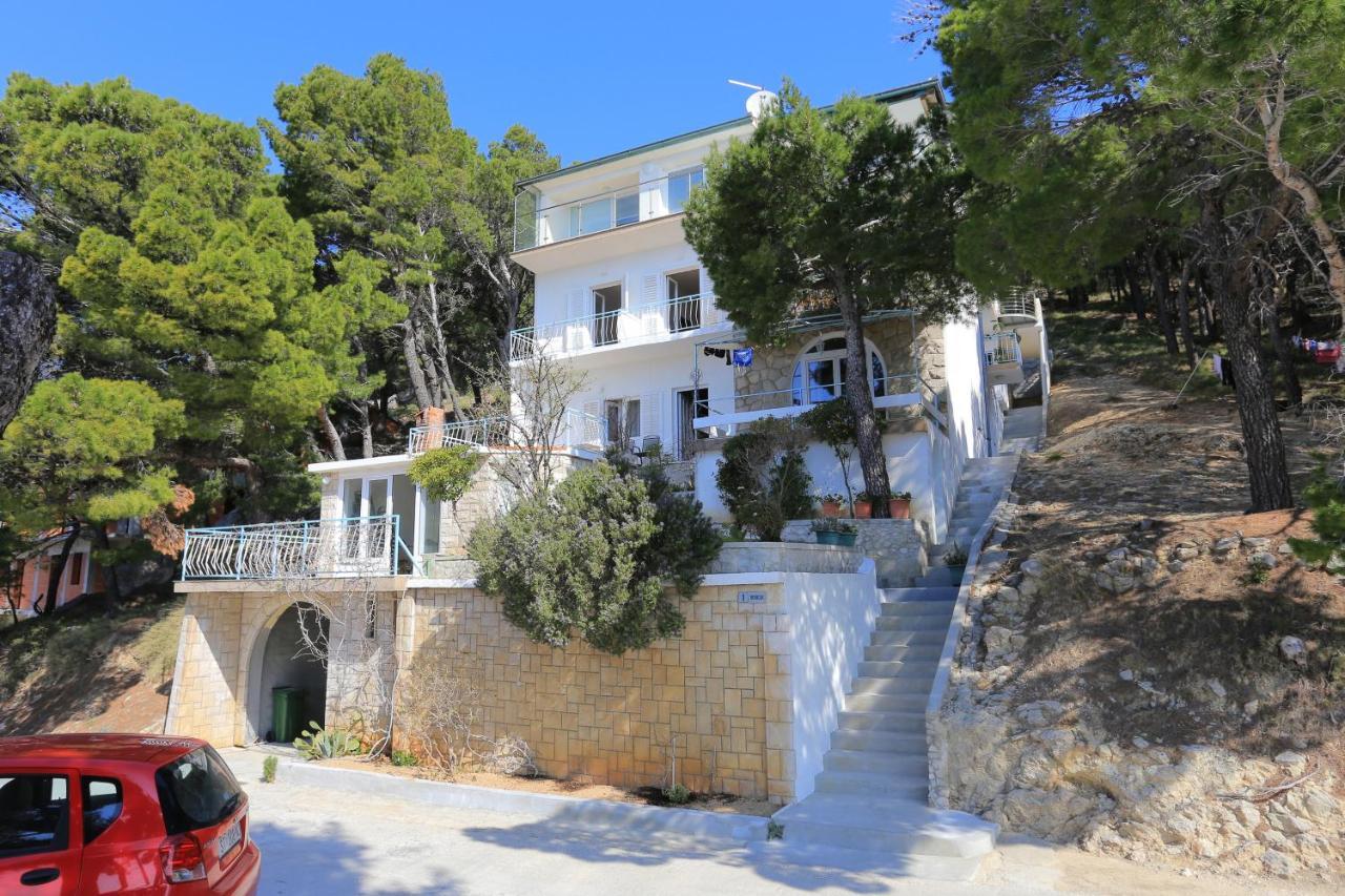 Rooms With A Parking Space Brela, Makarska - 17281 ภายนอก รูปภาพ